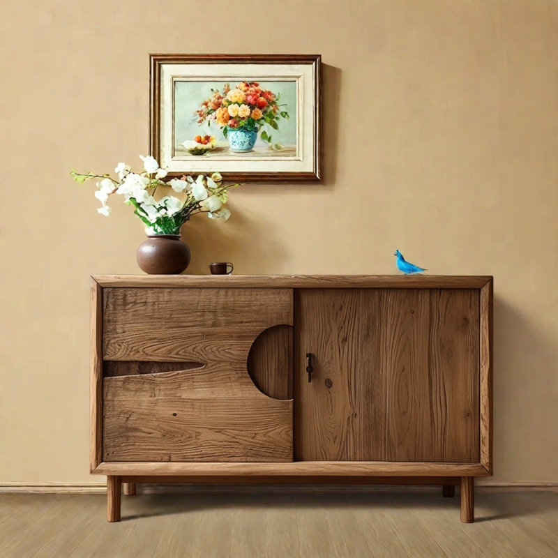 Vintage Console Cabinet