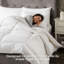MHG Living Luxury Piped Edge Cotton Pillow With Hollowfibre Filling - Soft Comfort Bed Pillow - Pack of 1,2-133946466
