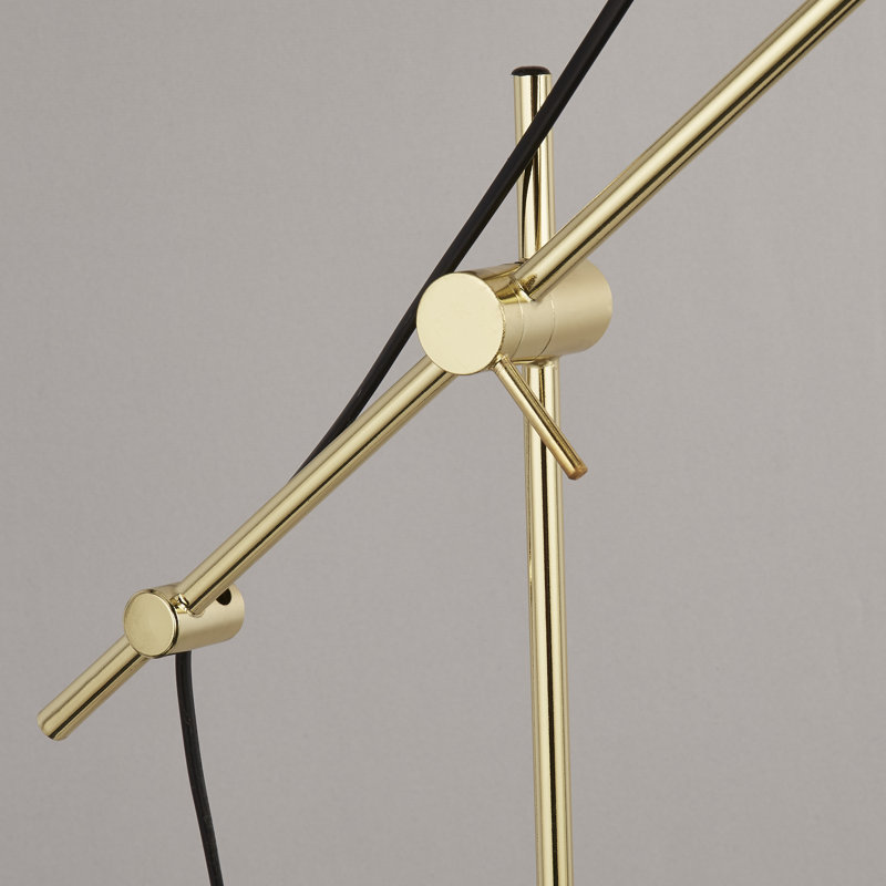 Balam 120cm Grey Task Floor Lamp