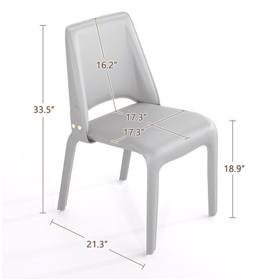 Chaise en cuir Vannes