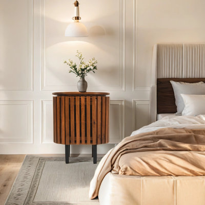 Harrisonburg 50 cm W Bedside Table