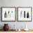 Bling Night Out I - Matted and Framed Under Acrylic Glass, Set of 2, Large Living Room Wall Art