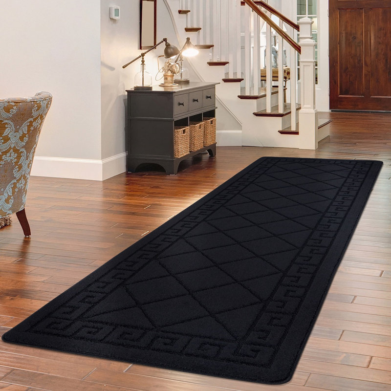 Klisha Geometric Area Rug, Rectangle 60 x 110cm