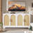 30" W Sideboard Buffet Cabinet- with 2 Rattan Doors, Storage Console Table & Modern Accent Coffee Bar Cabinet for Living Room, Kitchen, White-461106641-466403630