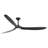 Black Solid Wood Ceiling Fan With Light-1699609421