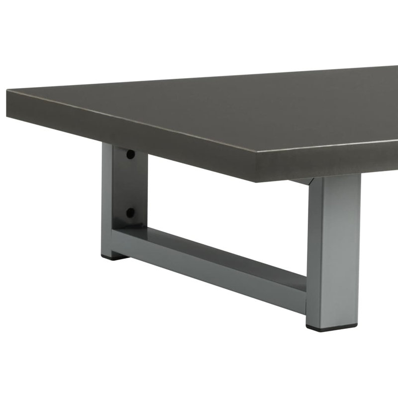 Lindford 600mm Single Bathroom Vanity with Vessel Ceramic Basin, Grey, White