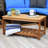 Fricke Rectangular Meranti Wood Outdoor Coffee Table