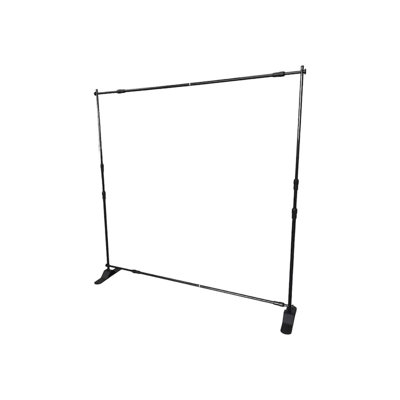 Support réglable pour cadre photo 8 pi x 8 pi, cadre en aluminium robuste avec sac de transport pour les mariages, les fêtes, la photographie et les événements