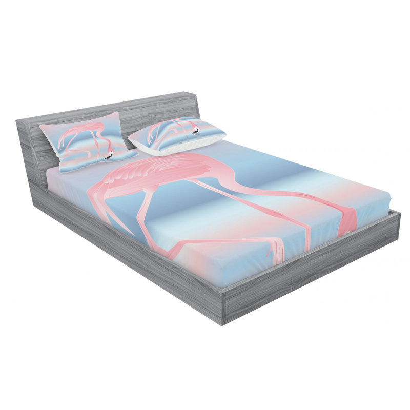 Microfiber Sheet Set, Full Sheet Set with Fitted Sheet