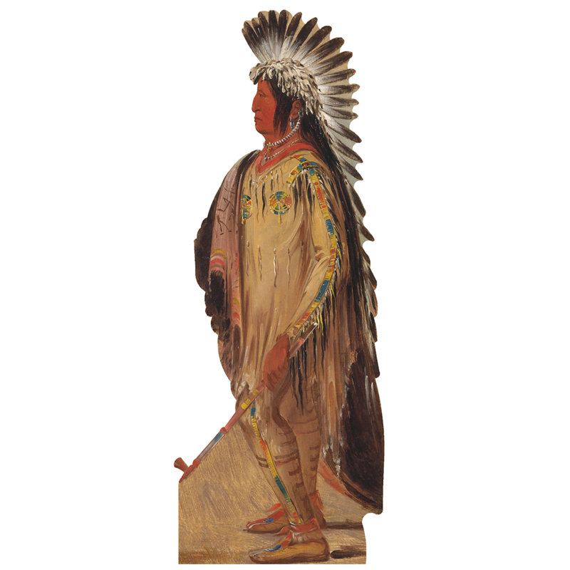 Wi Jun Jon Chief Cardboard Standup