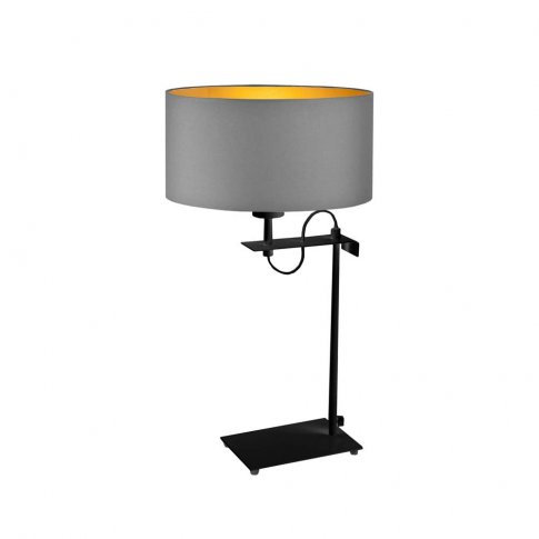 Seng Desk, Black, Grey