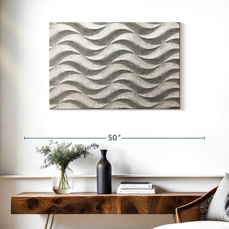 Avery Wave Pattern, 24" H x 36" W