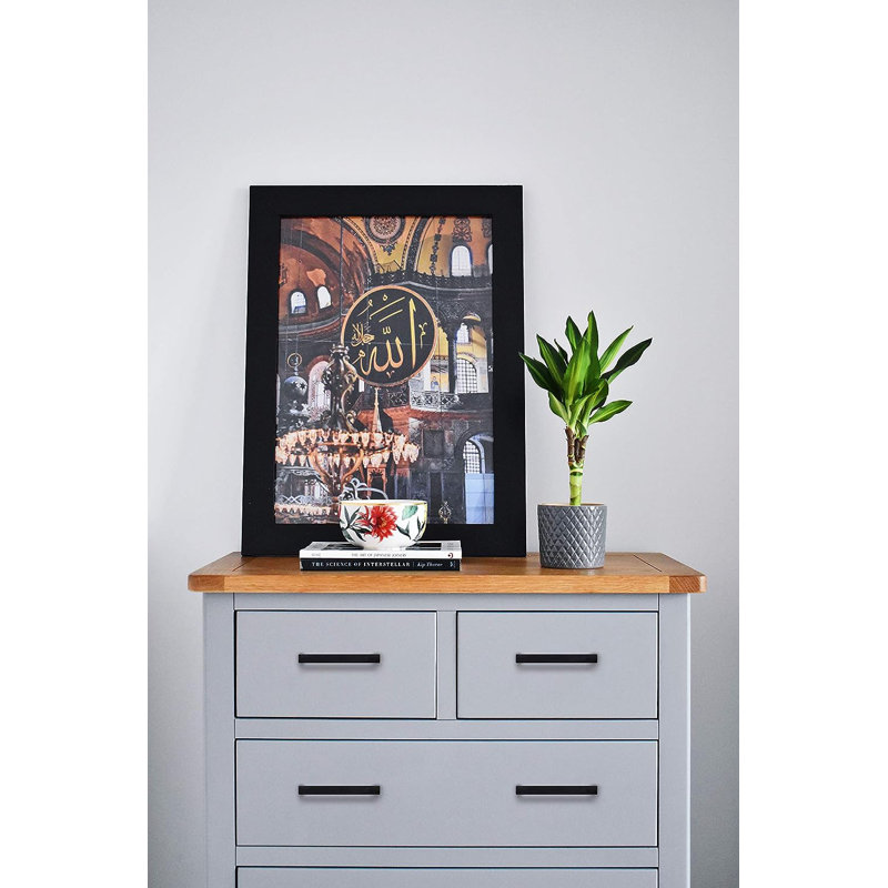 Matte Black Modern Square Bar Cabinet Pulls with Mounting Hardware