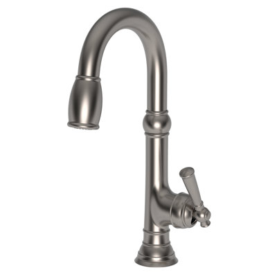Jacobean Single Handle Pull Down Bar Faucet