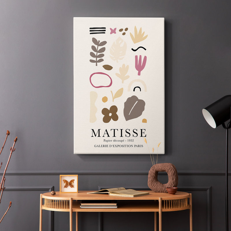 Matisse CCxxxix, reproduction d'art encadrée, H 18 po x l 12 po