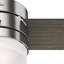 54" Exeter 3 - Blade Standard Ceiling Fan with Remote Control and Light Kit Included-48203941