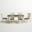 Chailey 6 - Person Four Leg Dining Set