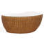 Table basse en rotin Hylda