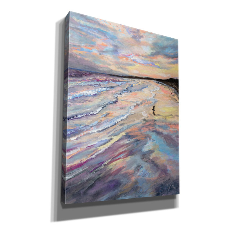 «Sunset Strip» par Jeanette Vertentes, art mural sur toile, H 54 po x l 40 po x P 1,5 po