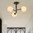 Dymphia 3-light Dimmable Semi Flush Mount