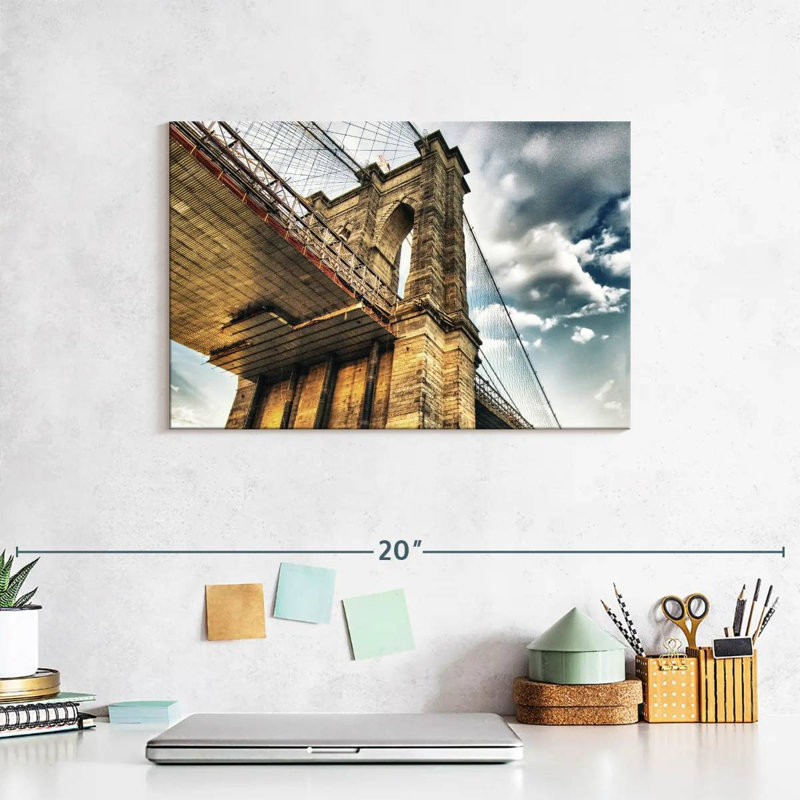 Lilie Brooklyn Bridge NY, 8" H x 12" W