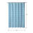 Slub Textured Fabric Printed Shower Curtain Set With 12 Plastic Shower Hooks-468559813