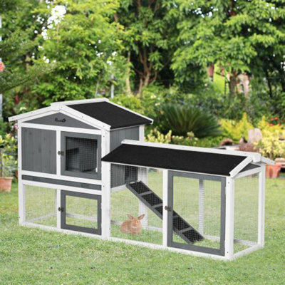 Cage à lapin en bois