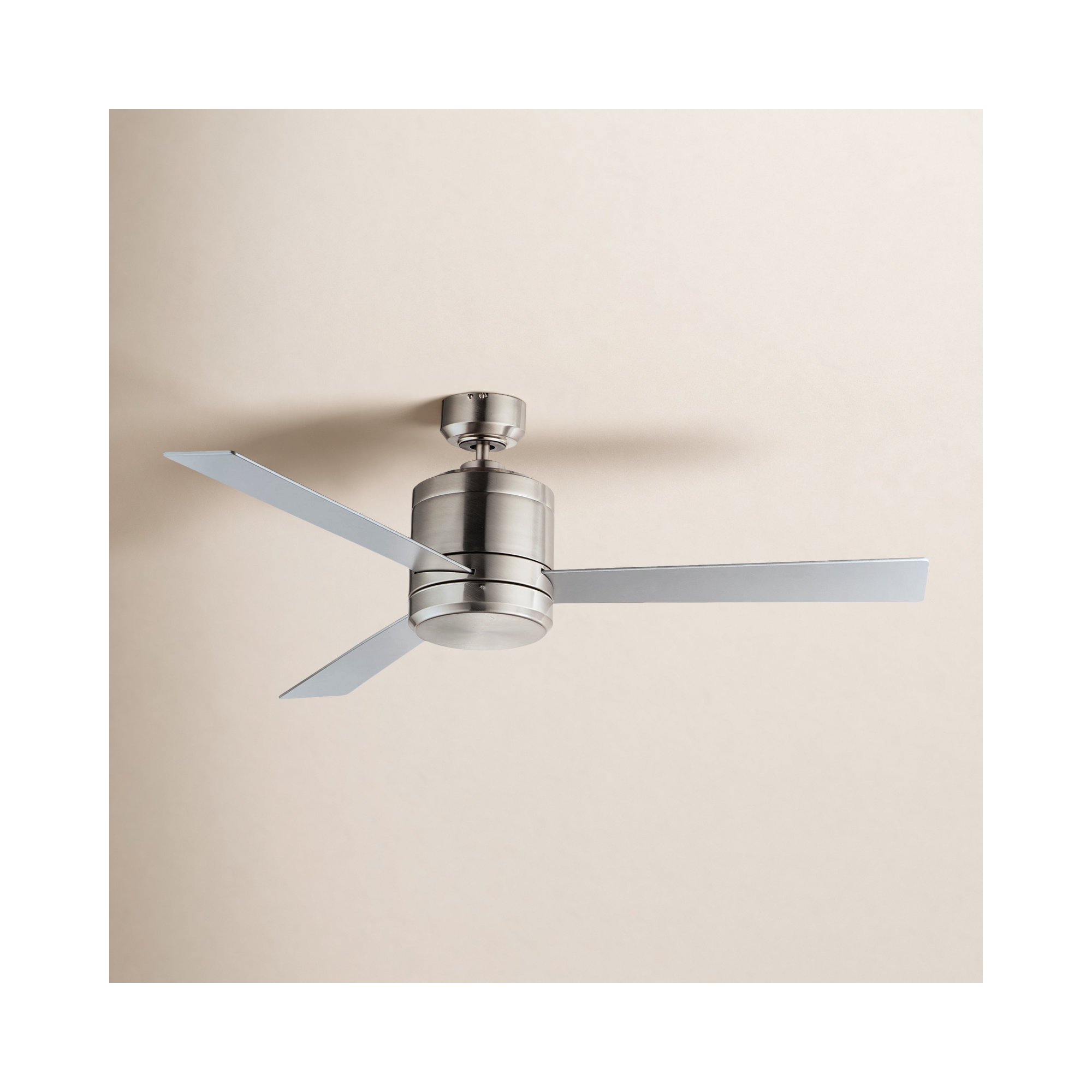 Vanna 52'' 3 Blade Ceiling Fan, Satin Nickel