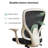 Okeysen 4 Person Benching Workstation & 4 BIFMA Certified Office Chairs Set-128929794