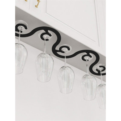 Porte-verres noir