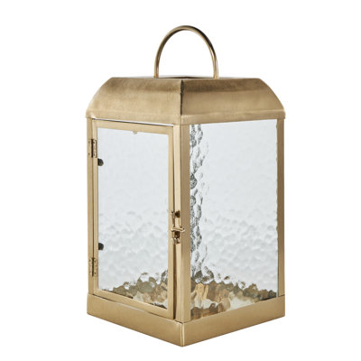 15.6" Metal Tabletop Lantern