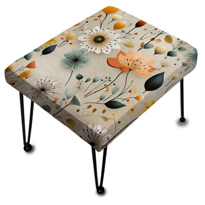 Scandinavian Midcentury Bliss - Midcentury Rectangle Ottoman