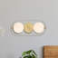 Olly Glass Semi Flush Mount