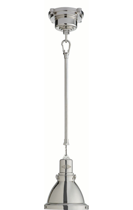 Fulton 1 - Light Pendant, Polished Nickel