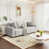 Light Gray Linen Blend