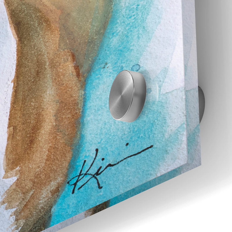 Art mural en verre Red Barrel Studio «Must Love Dogs American Pit Bull» par Lindsay Kivi, H 16 po x l 24 po x P 0,2 po