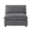 Canapé modulaire 6 pièces Chelsea - gris anthracite