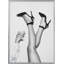 Pop Art & Retro "Feet and Cocktail Baw" Framed Print Wall Art-34069890