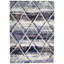 Tapis bleu / ivoire Stigall-1407720666