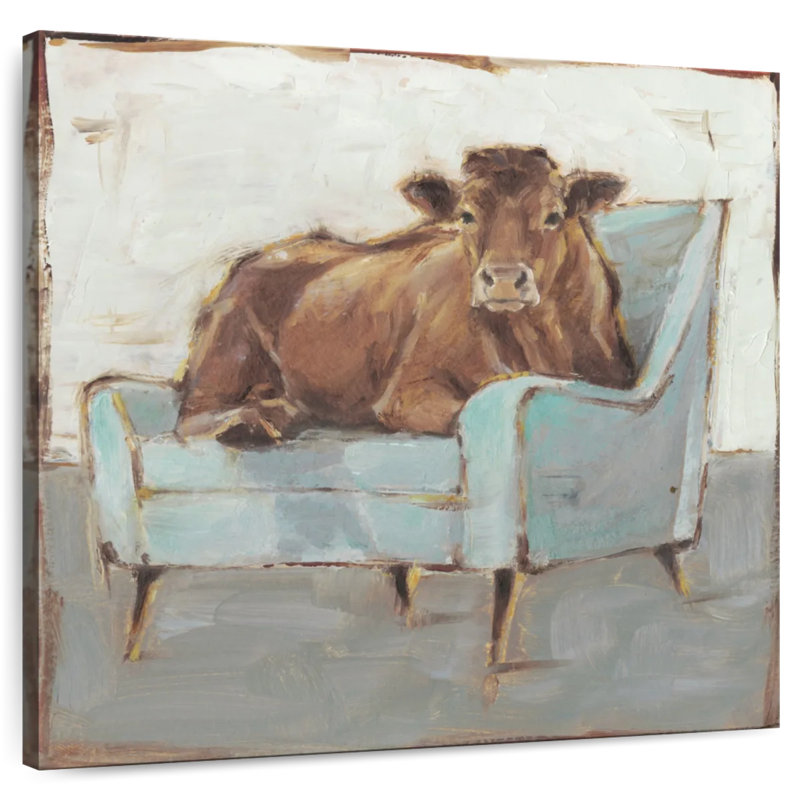 Brampt Moo-Ving In IV, 39" H x 39" W
