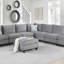 Canapé modulaire en velours 8 pièces