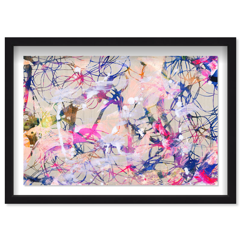 Jungle Walk Print by Oliver Gal, 11.5"H x 16.5"W, Shadowbox