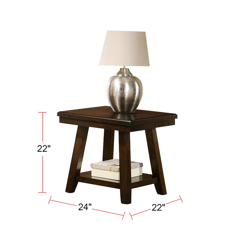 Hascal Solid Wood Single Coffee Table