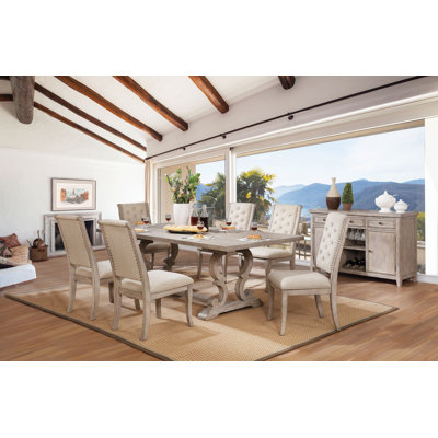 Chianti 6 - Person Trestle Dining Set