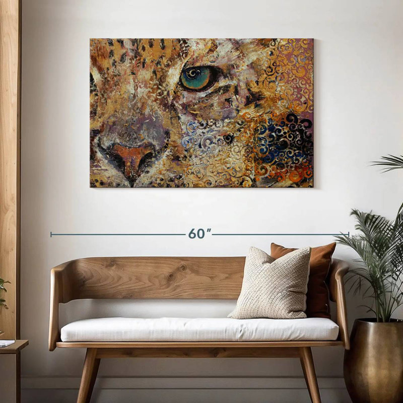 Bramyn Leopard Dynasty, H 30 po x l 45 po