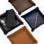 Graphic Image Valet Leather Catchall Tray, Leather-394443212