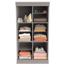 Modular Storage 21.38" W Shelving Unit with 12 Shelves