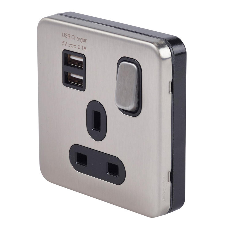 Lisse Screwless Mounting Socket