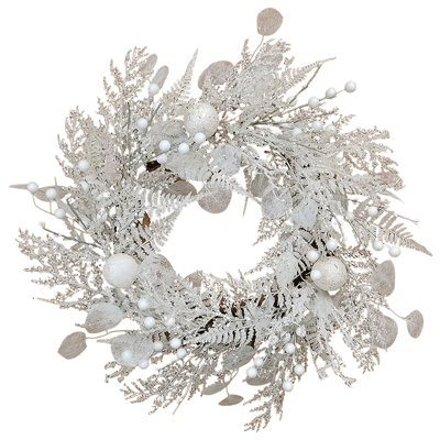 Faux Plastic 24'' Wreath