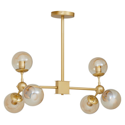 Glenwood 6 - Light Sputnik Chandelier